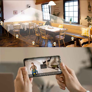 Cámara WiFi interior